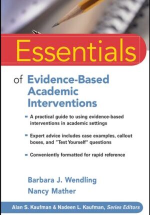Essentials of evidence-based academic interventions Ebook